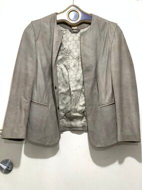 BOSS ORANGE SOFT GOAT LEATHER JACKETS SIZE 6